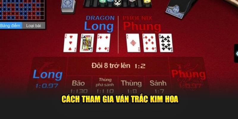 Cách tham gia ván Trắc Kim Hoa