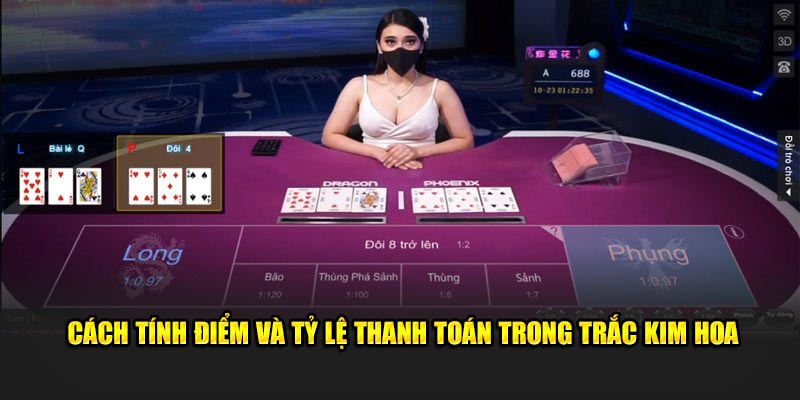 Cách tính điểm và tỷ lệ thanh toán trong Trắc Kim Hoa