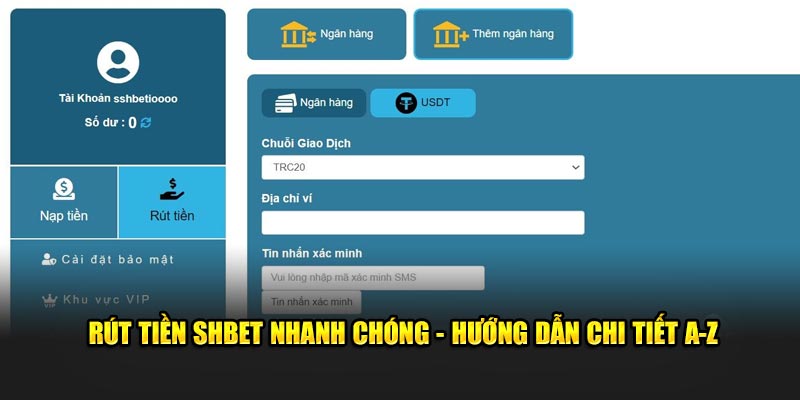 Rút Tiền SHBET Nhanh Chóng - Hướng Dẫn Chi Tiết A-Z